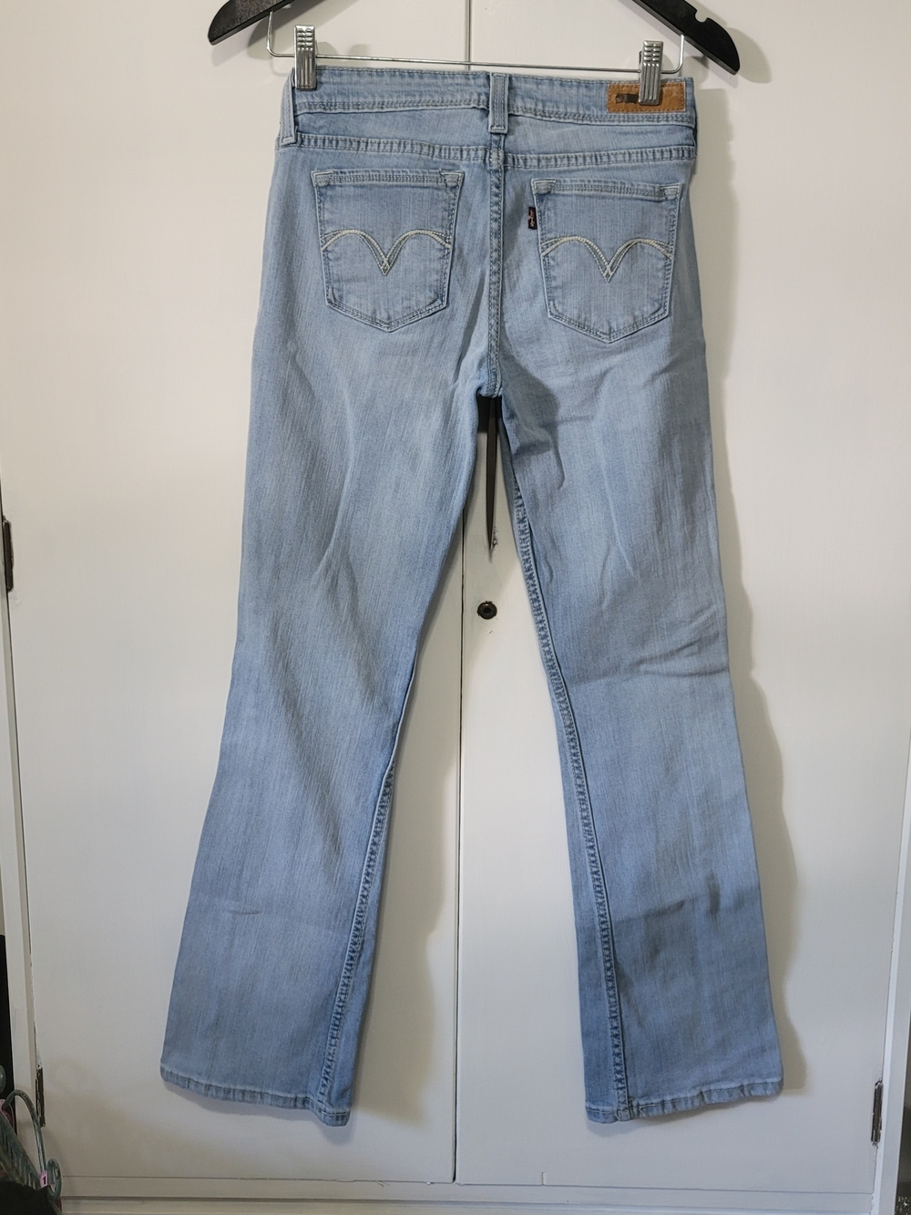 Levi's Light Wash Bootcut Jeans Low rise